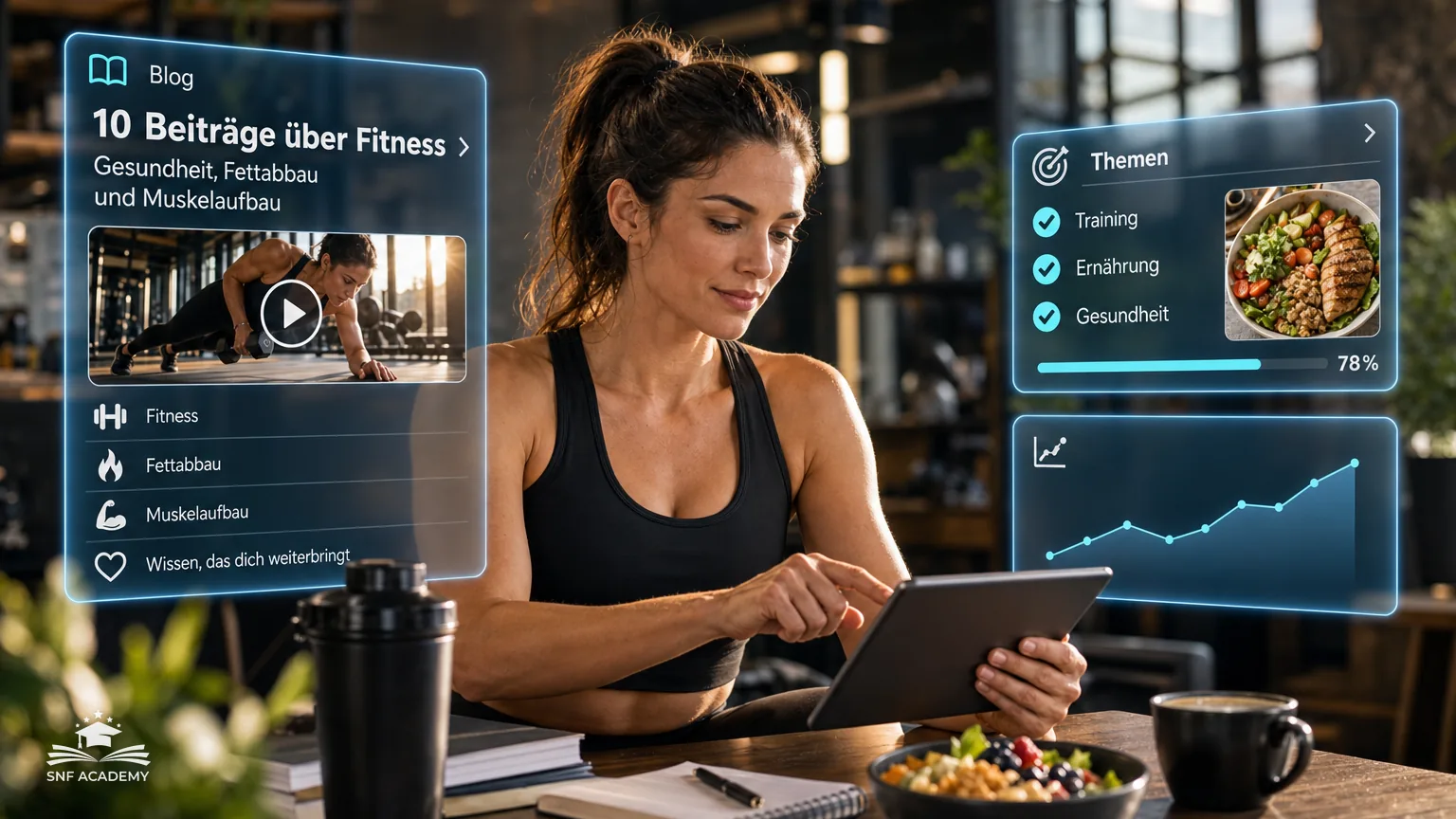 10 Beiträge über Fitness, Gesundheit und Fettabbau, Muskelaufbau Update 2025