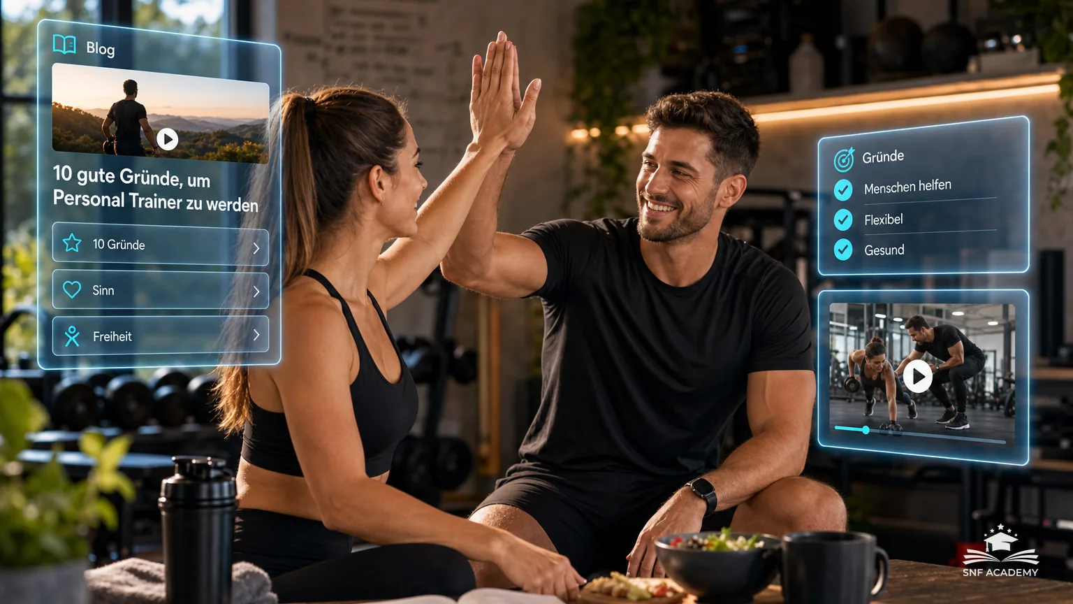 10 gute Gründe, um Personal Trainer zu werden