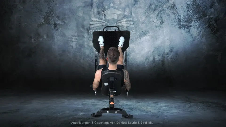 Beinpresse richtig ausführen: einfach erklärt mit Video