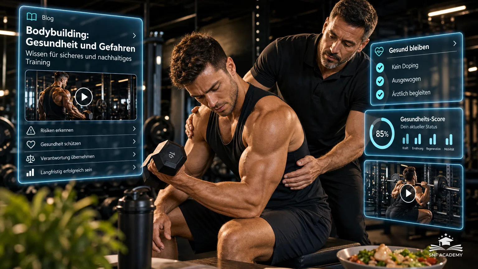 Bodybuilding ist gefährlich - Fitness, Gesundheit, Schönheit und die Gefahren