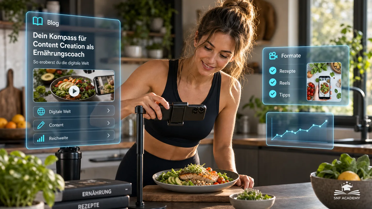 Dein Kompass für Content Creation als Ernährungscoach: So eroberst du die digitale Welt