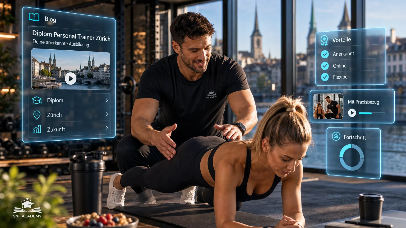 Diplom Personal Trainer Ausbildung Zürich – Deine anerkannte Ausbildung mit Zukunft
