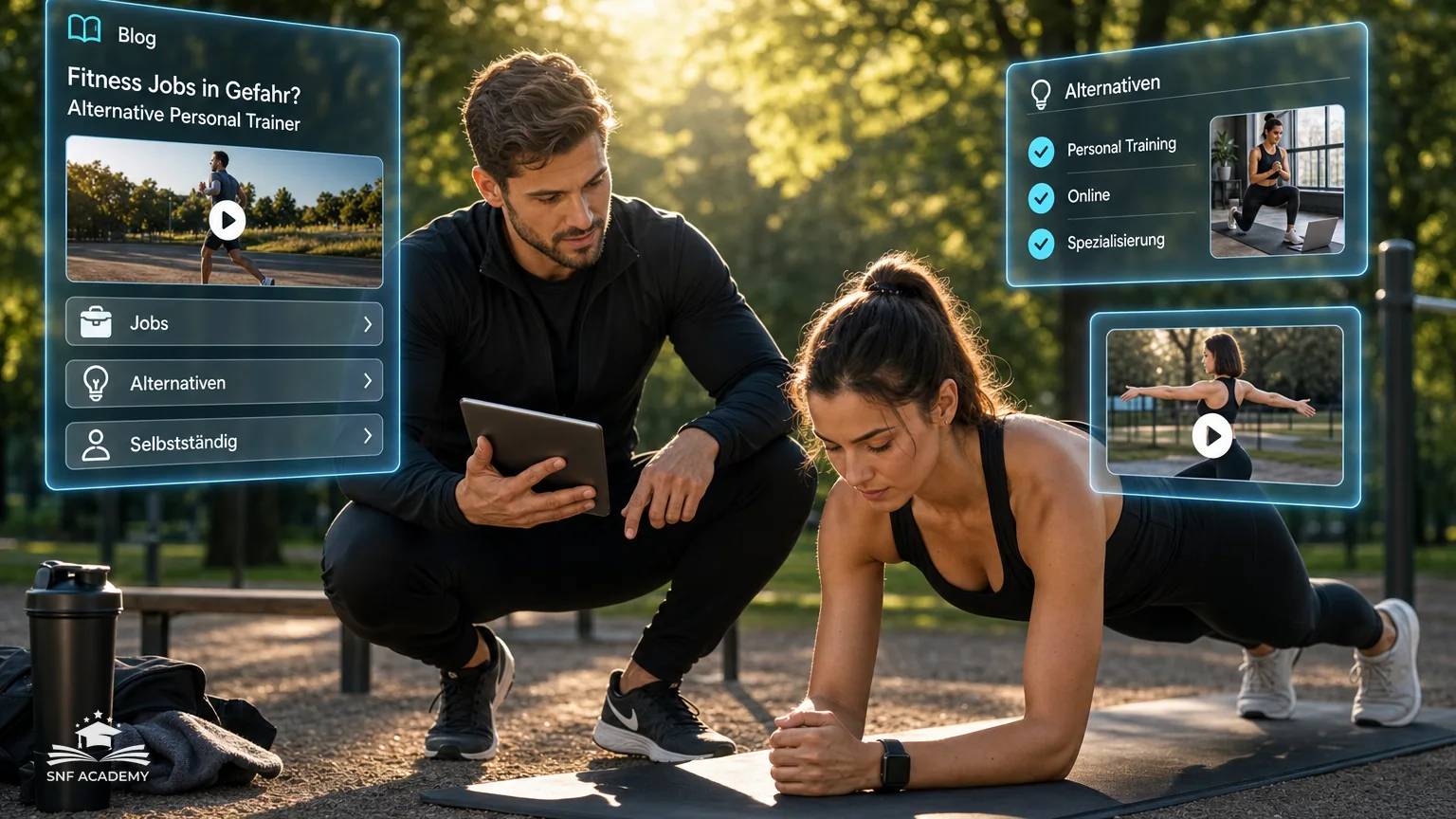 Fitness Jobs in der Schweiz in Gefahr? Alternative Personal Trainer