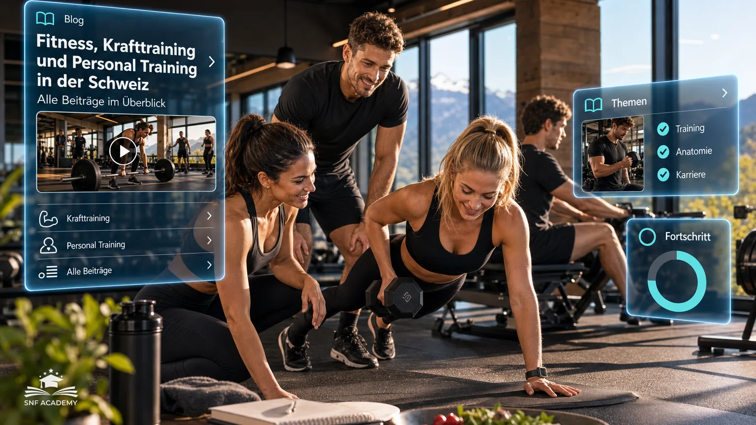 Fitness, Krafttraining und Personal Training in der Schweiz: Alle Beiträge im Überblick