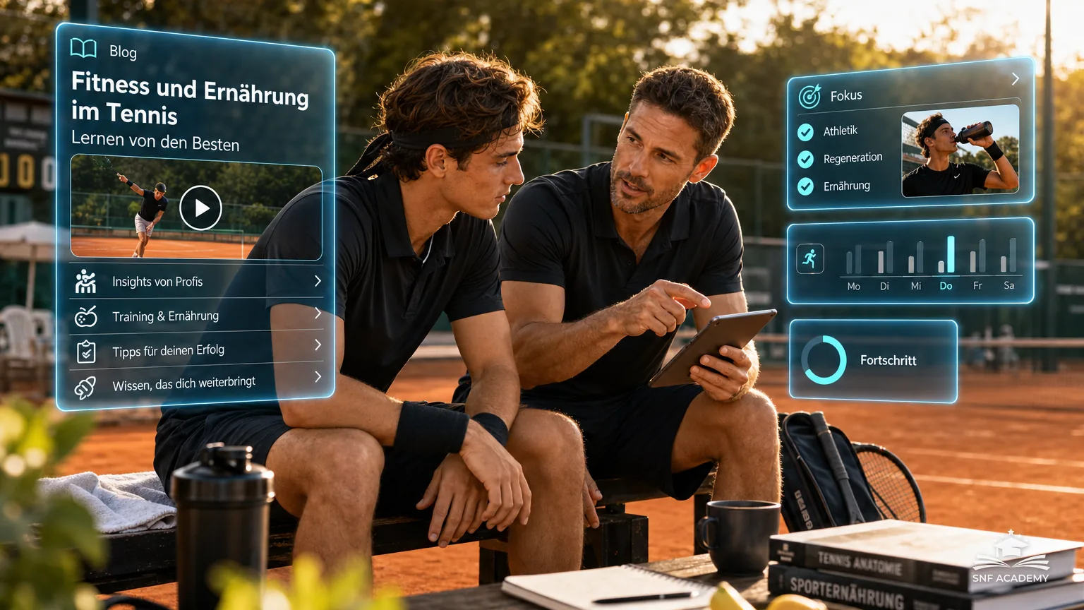 Fitness- und Ernährungsberatung im Tennis: Novak Djokovic als Vorbild für Spitzenleistung
