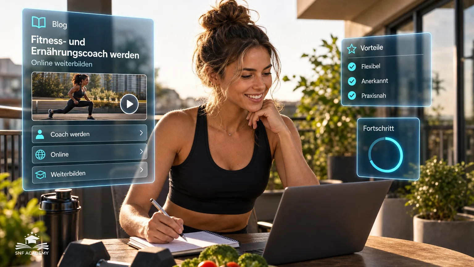 Fitness- und Ernährungscoach werden - Online weiterbilden
