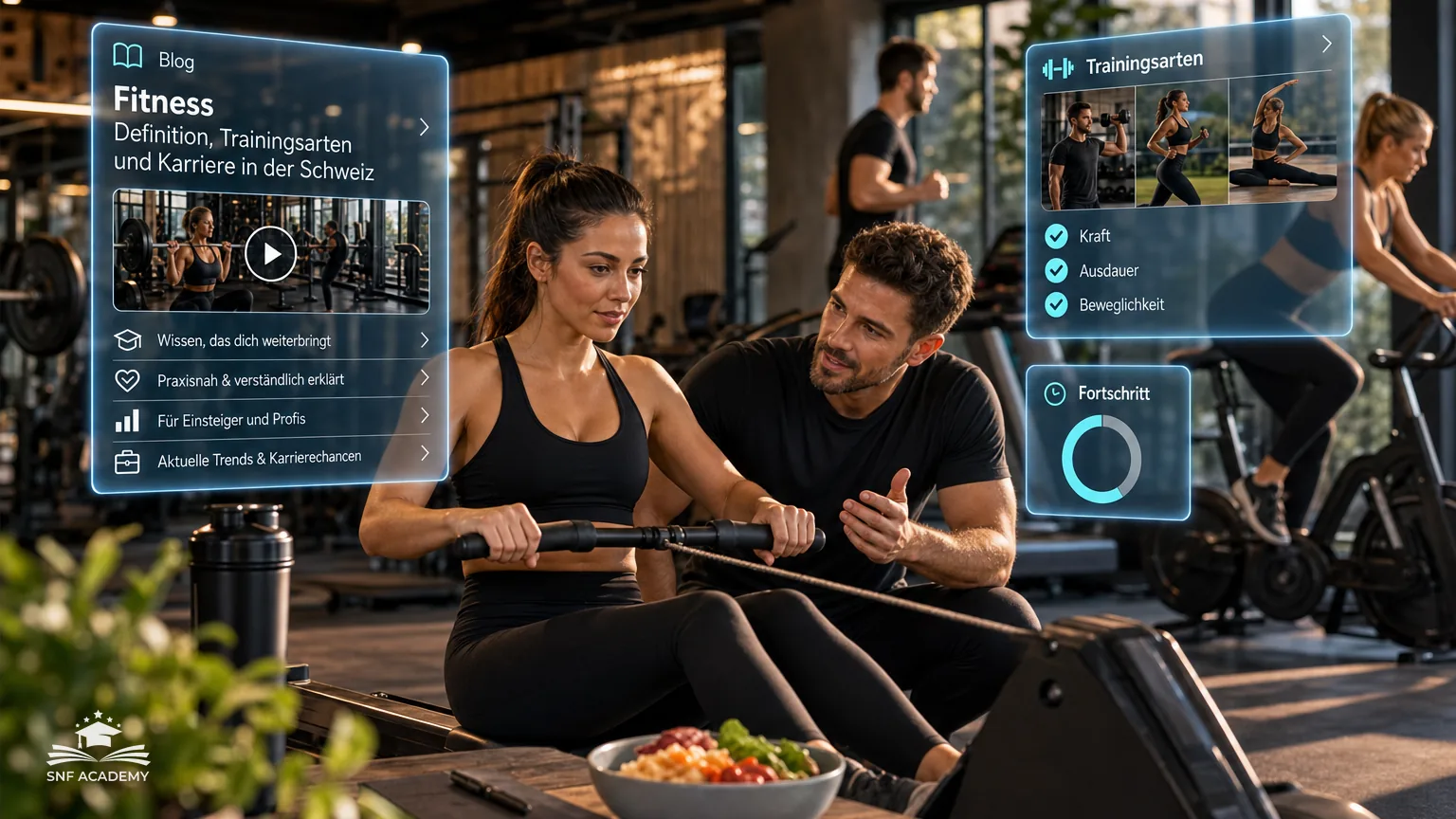 Fitness: Definition, Trainingsarten und Karriere in der Schweiz
