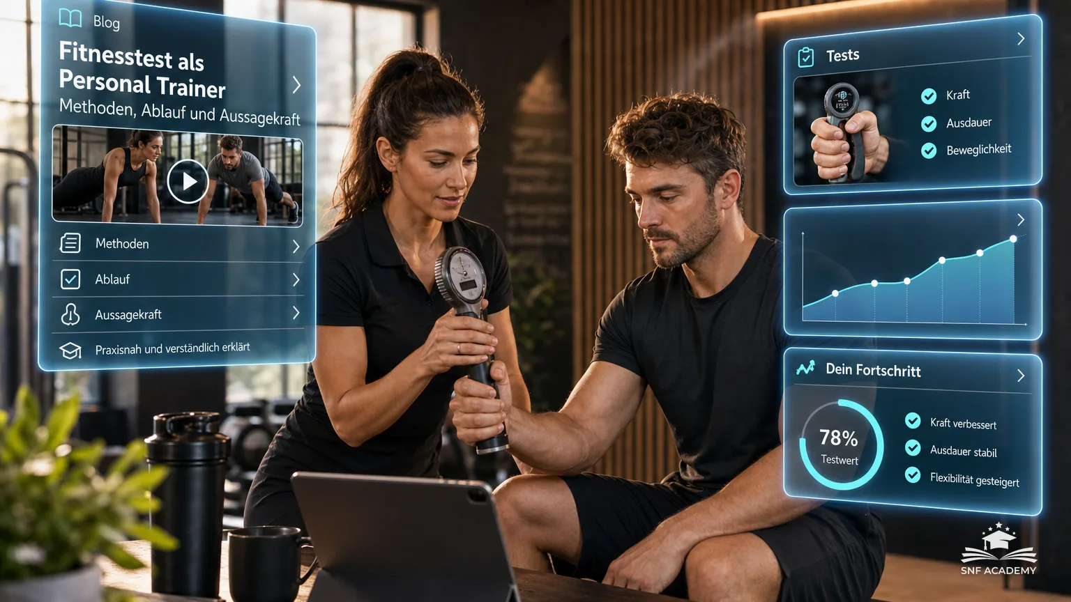 Fitnesstest als Personal Trainer: Methoden, Ablauf und Aussagekraft