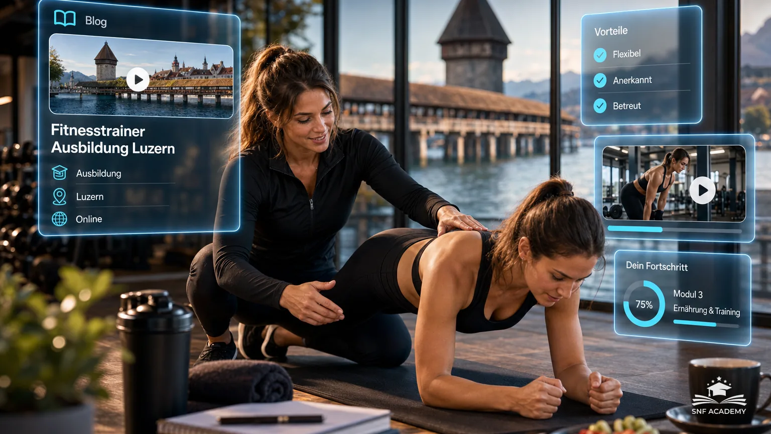 Fitnesstrainer Ausbildung Luzern: Dein Deal, Fitness- Coach