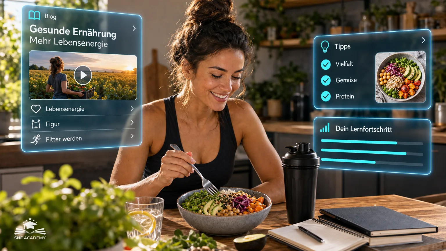 Mehr Lebensenergie durch gesunde Ernährung? Schöne Figur, Abnehmen - Fitter werden - Tipps