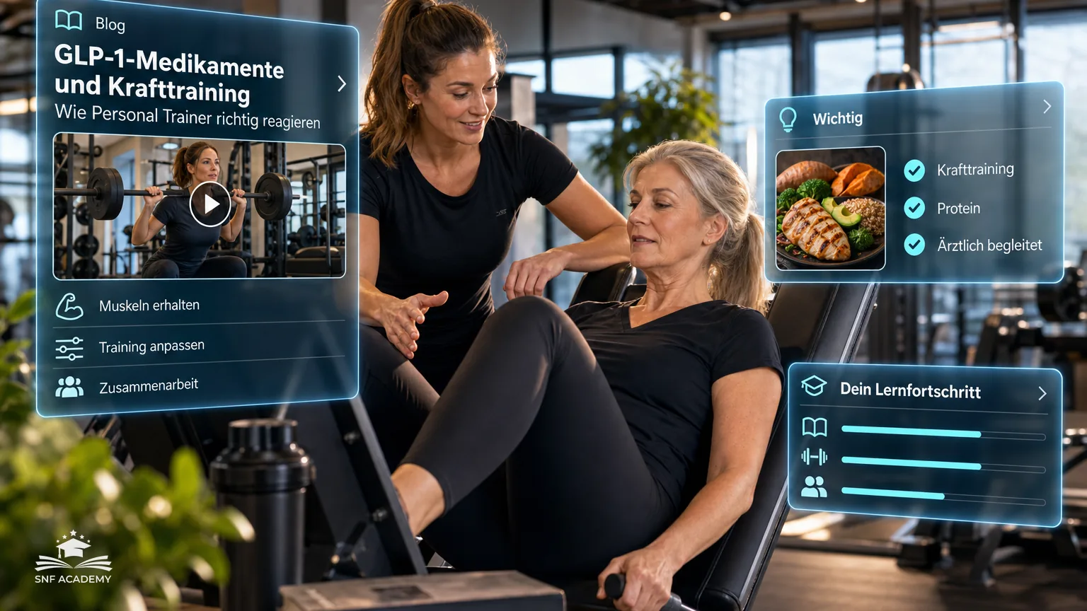 GLP-1-Medikamente und Krafttraining: Wie Personal Trainer richtig reagieren