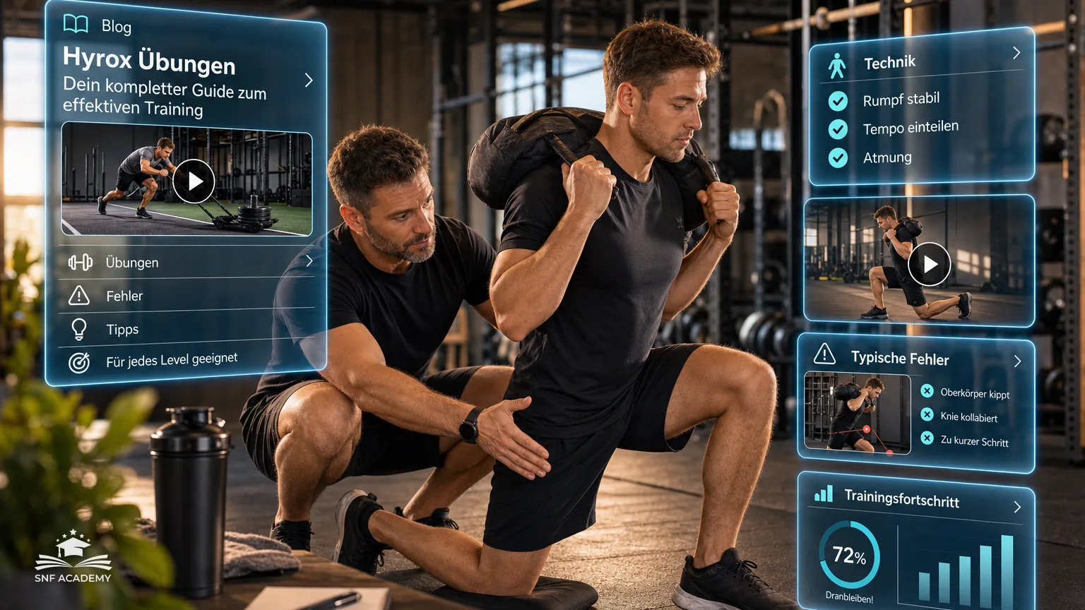 Hyrox Übungen: Dein kompletter Guide zum effektiven Training