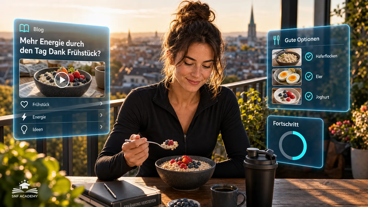 Mehr Energie durch den Tag Dank Frühstück?