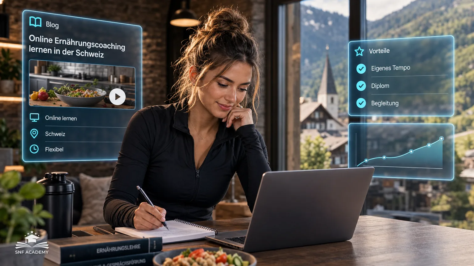 Online Ernährungscoaching lernen in der Schweiz