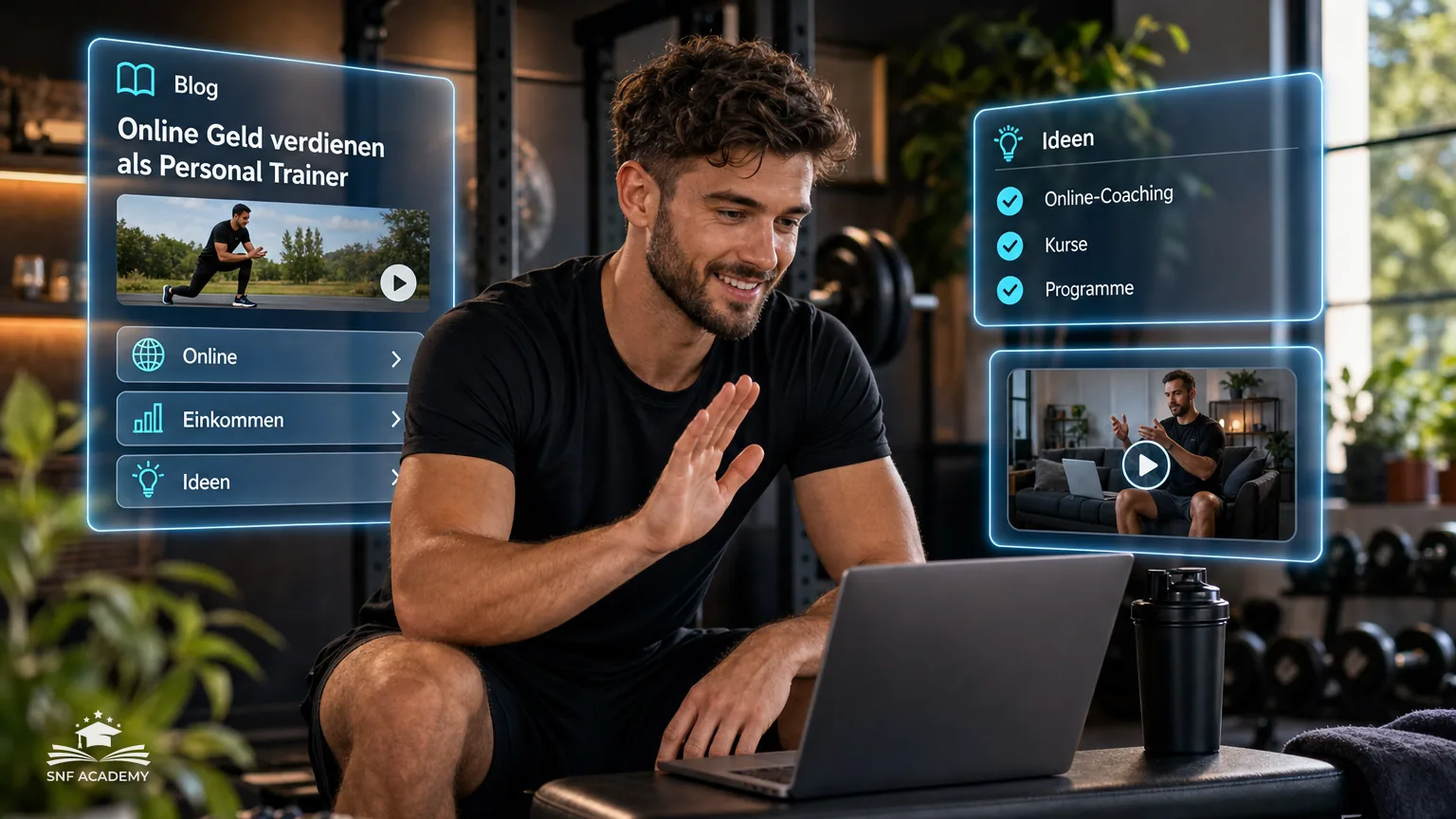 Online Geld verdienen als Personal Trainer