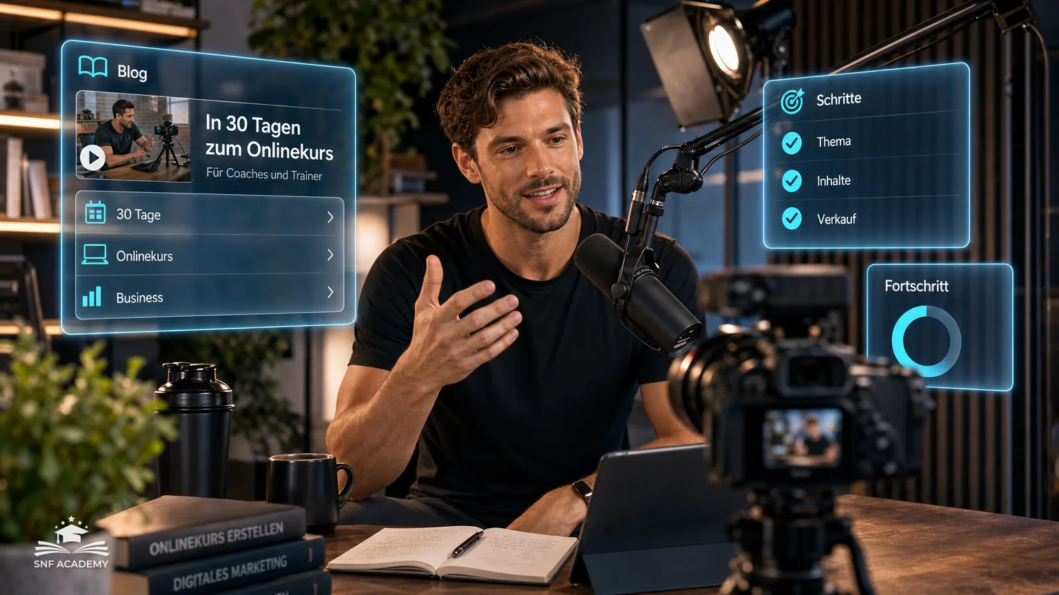In 30 Tagen zum eigenen Onlinekurs – Wie du als Ernährungscoach, Personal Trainer oder Fitnessunternehmer digital durchstartest