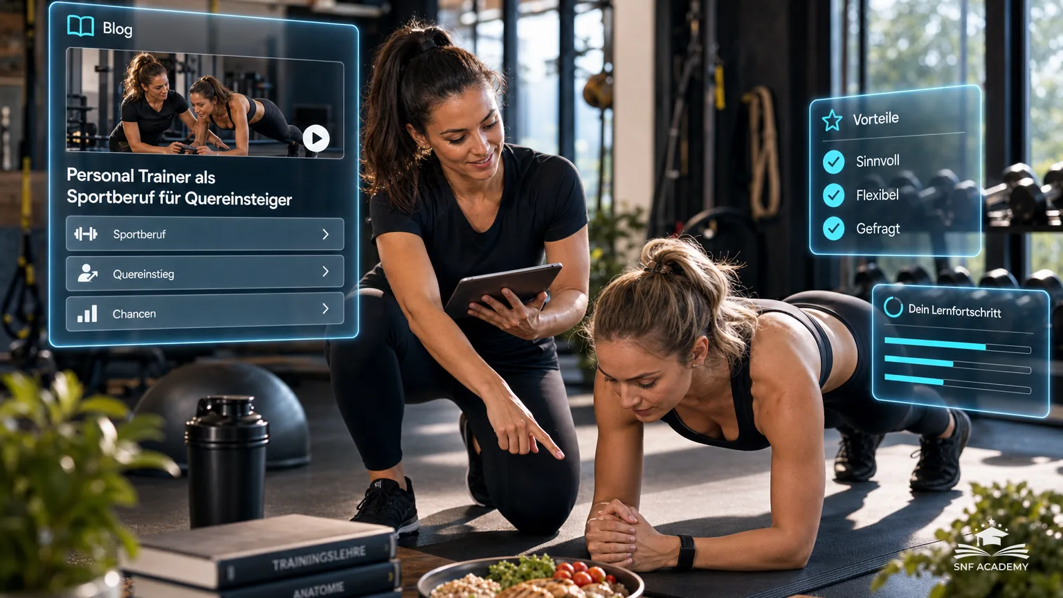 Personal Trainer als Sportberuf für Quereinsteiger