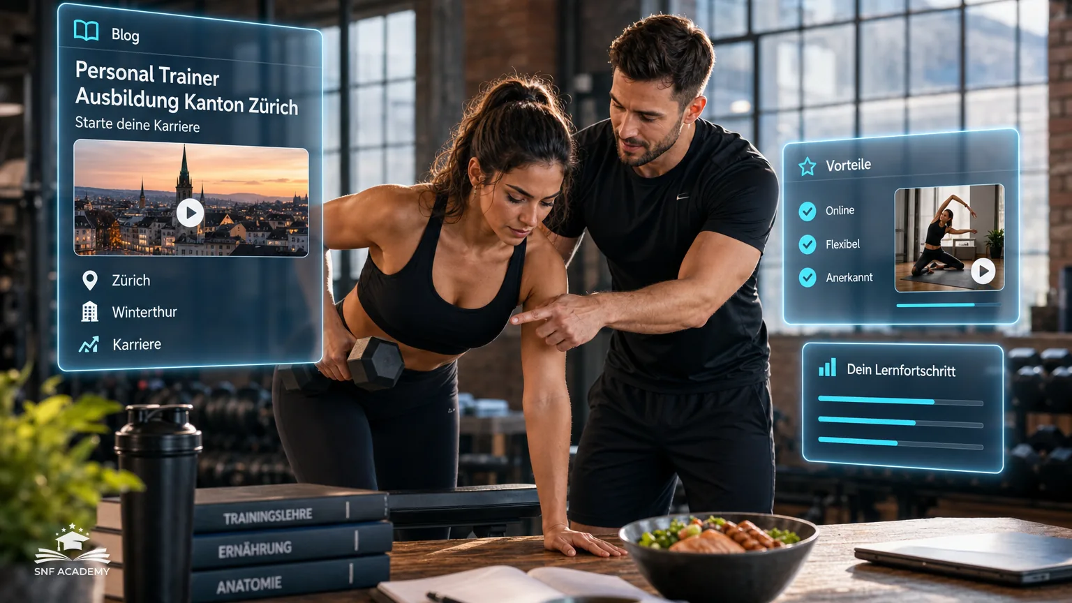 Personal Trainer Ausbildung Kanton Zürich: Starte deine Karriere in Zürich, Winterthur, Horgen & Umgebung