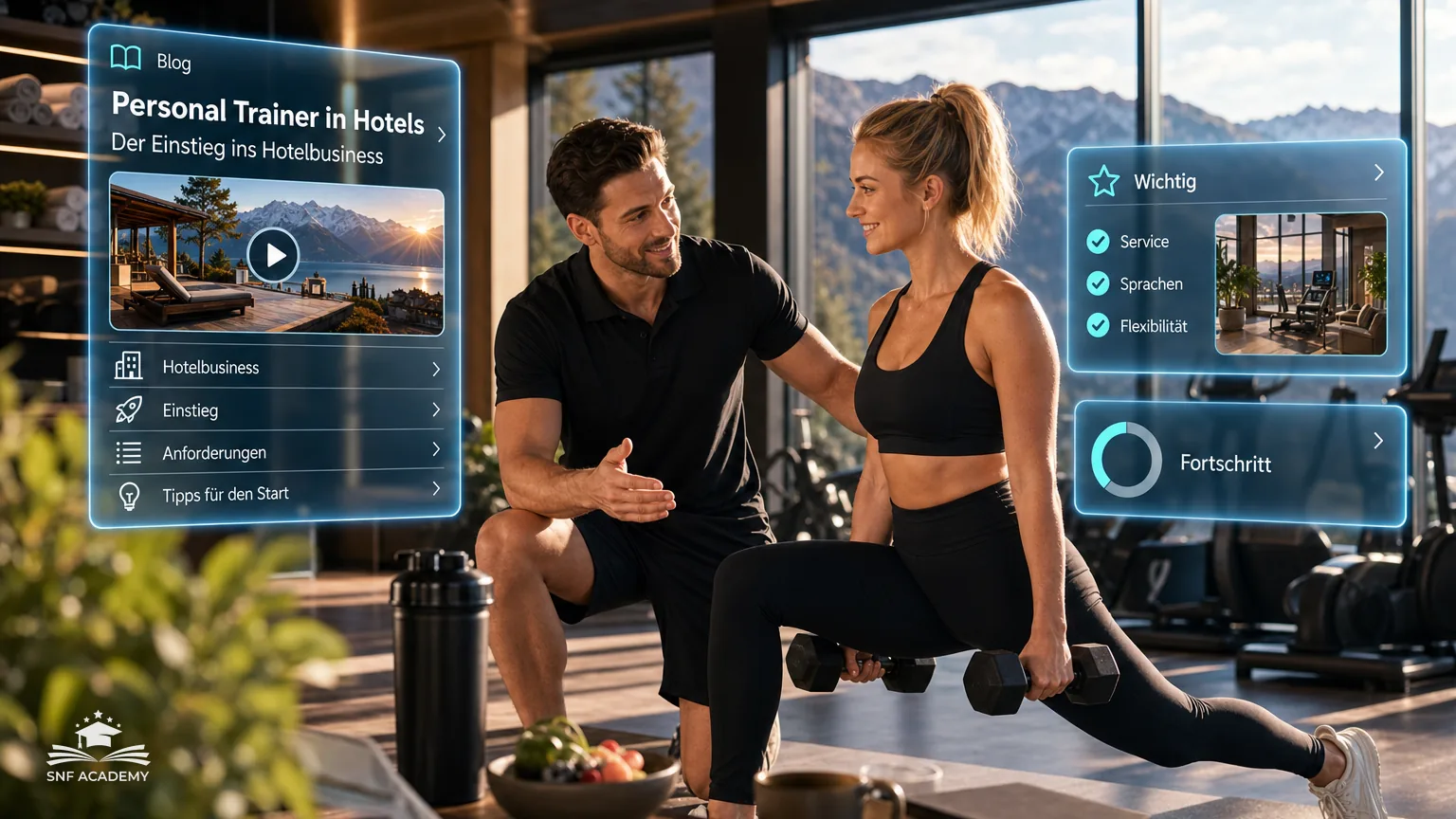 Der Einstieg ins Hotelbusiness: Was Personal Trainer mitbringen sollten