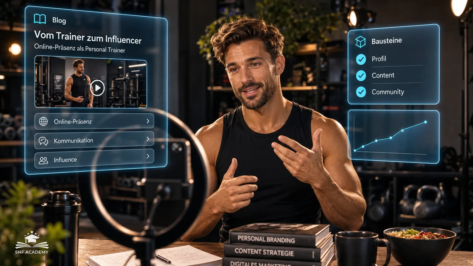 Vom Trainer zum Influencer: Mit starker Online-Präsenz und Kommunikation als Personaltrainer punkten