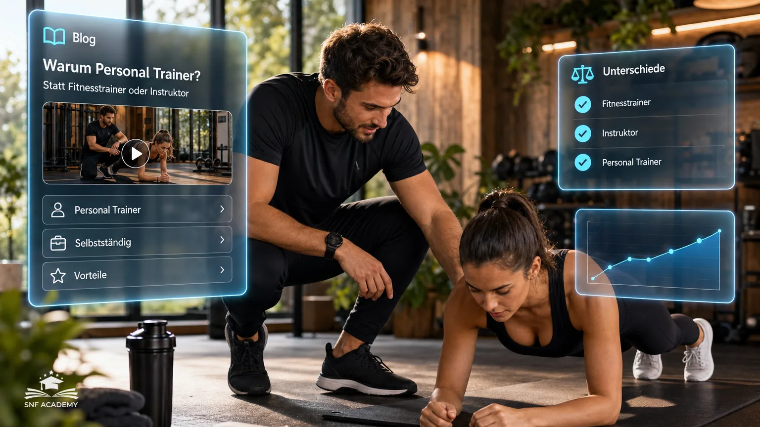 Warum Personal Trainer statt Fitnesstrainer oder Fitnessinstruktor Ausbildung