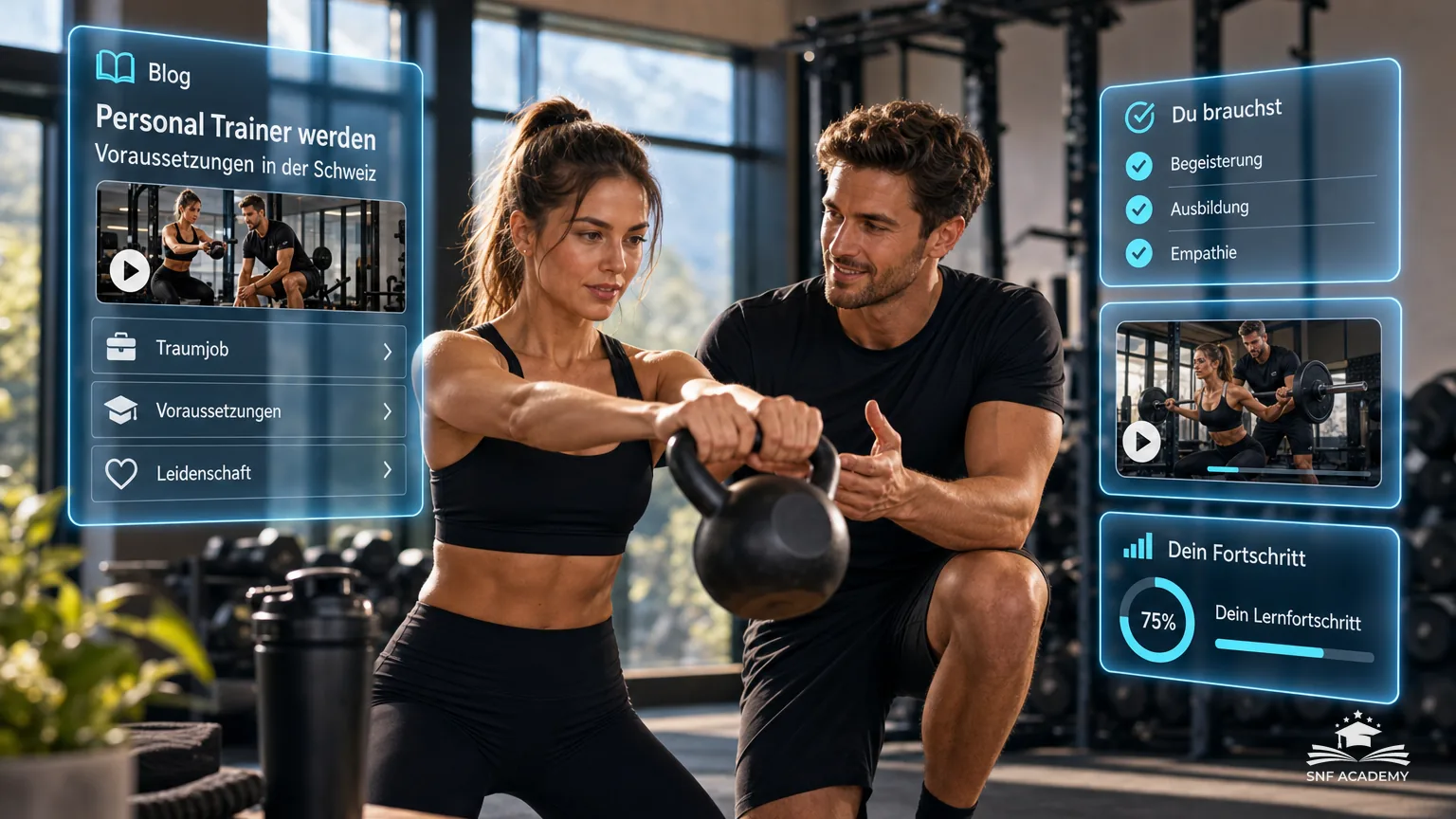 Personal Trainer - Ein Traumjob für alle, welche sich für Sport, Gesundheit, Fitness und Menschen interessieren