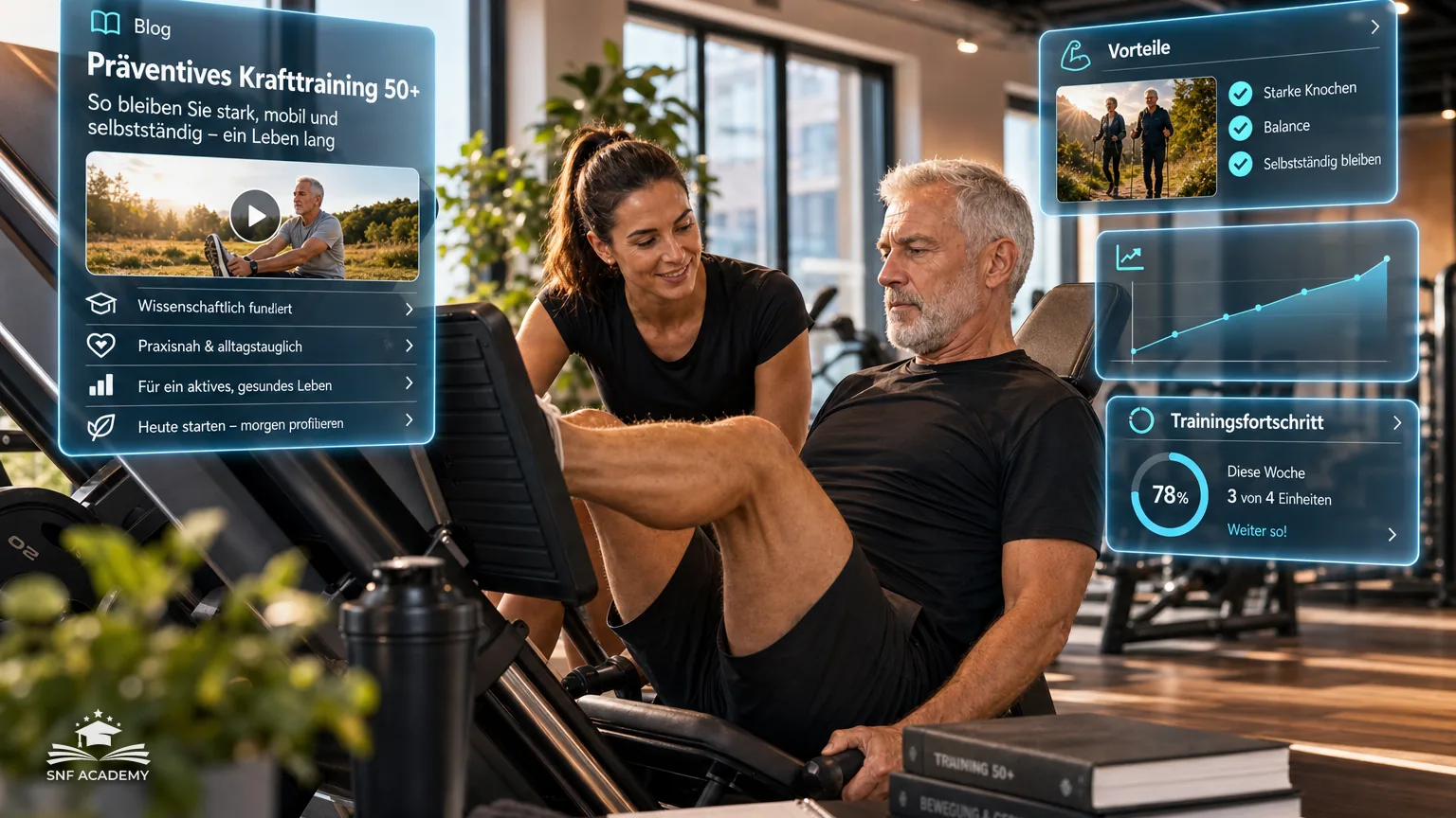 Präventives Krafttraining 50+