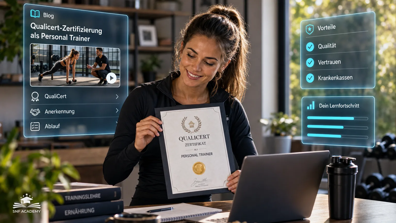 Qualicert-Zertifizierung als Personal Trainer