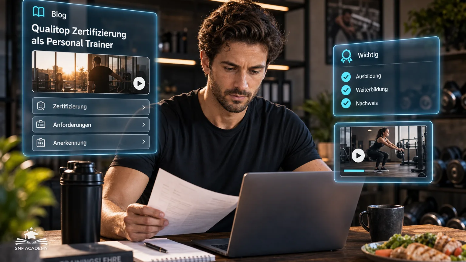 Qualitop Zertifizierung als Personal Trainer