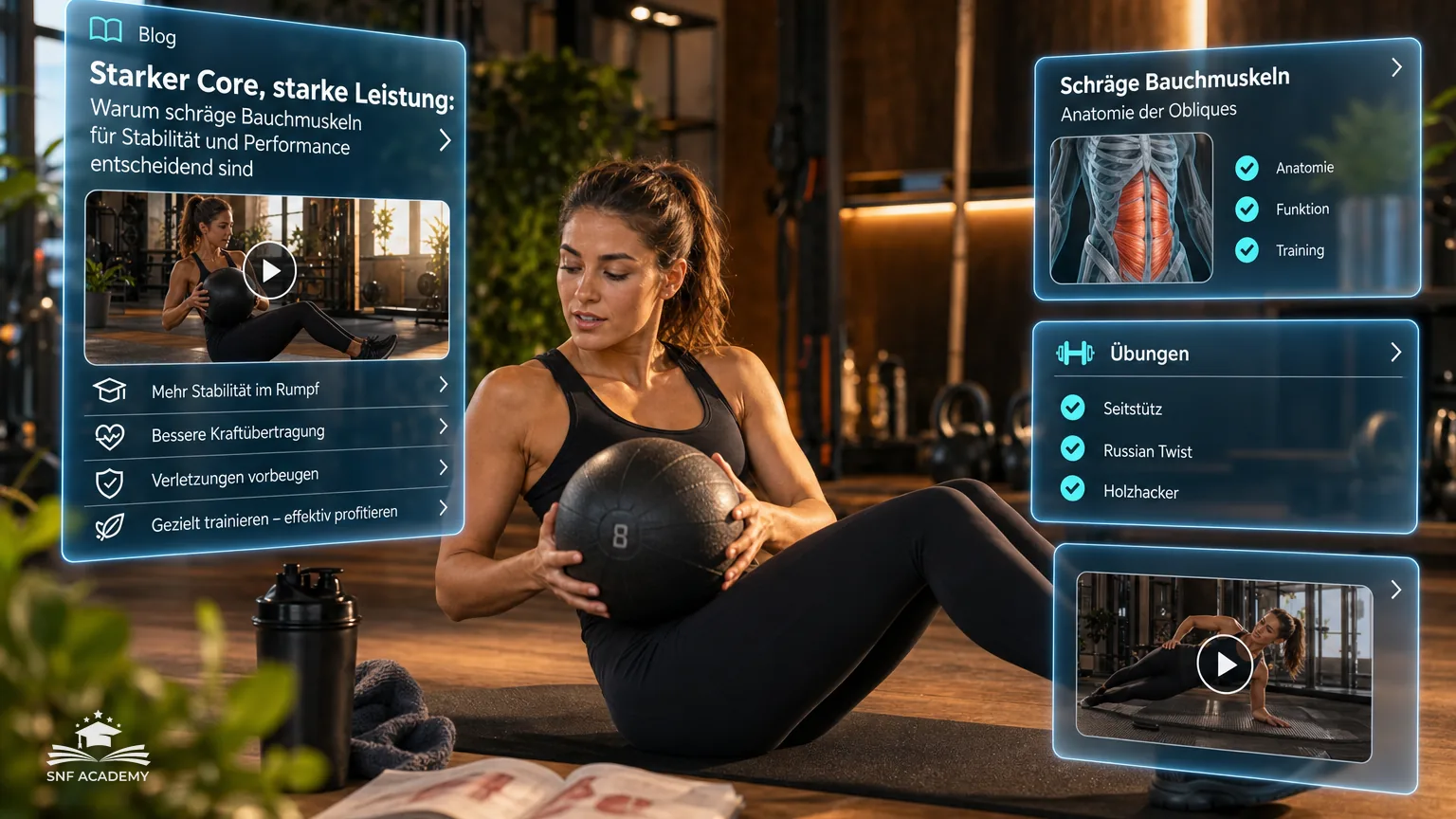 Schräge Bauchmuskeln: Anatomie der Obliques