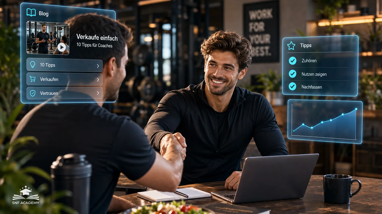 Verkaufe einfach: 10 Essenzielle Tipps für Ernährungscoaches, Ernährungsberater und Personal Trainer
