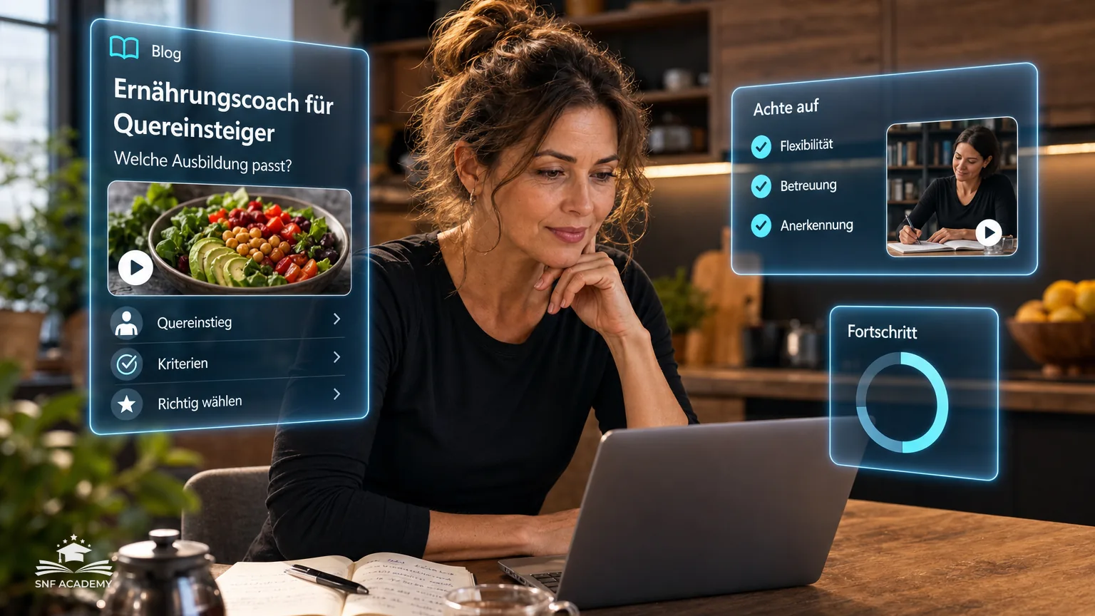 Welche Ernährungscoach Ausbildung ist für Quereinsteiger geeignet?