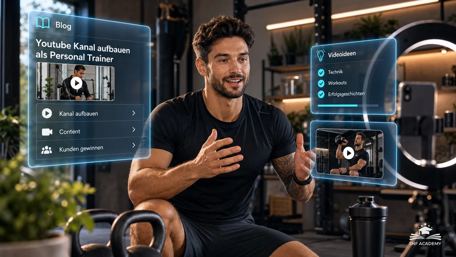 Youtube Kanal aufbauen als Personal Trainer