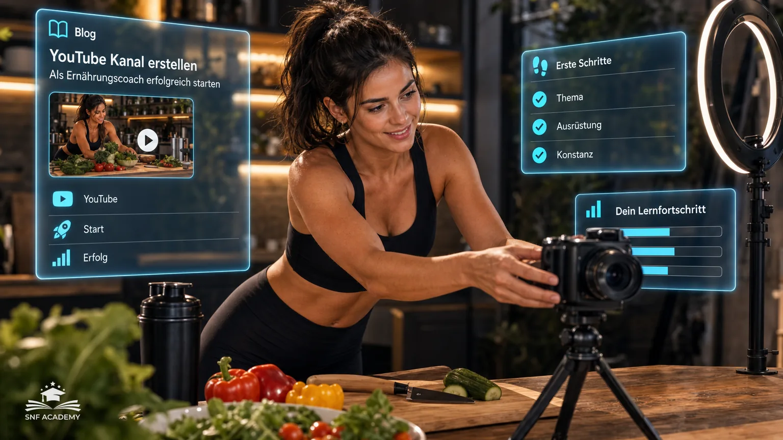 YouTube Kanal erstellen – So startest Du als Ernährungscoach erfolgreich auf der grössten Video-Plattform der Welt
