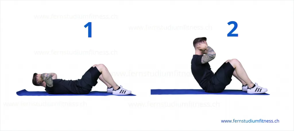 bauchtraining fitness zu hause
