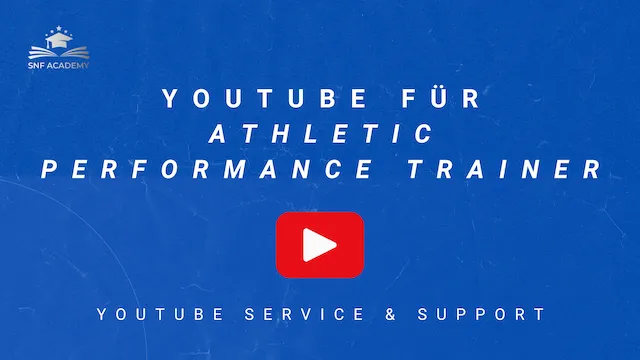 athletic performance trainer youtube marketing kanal erstellen