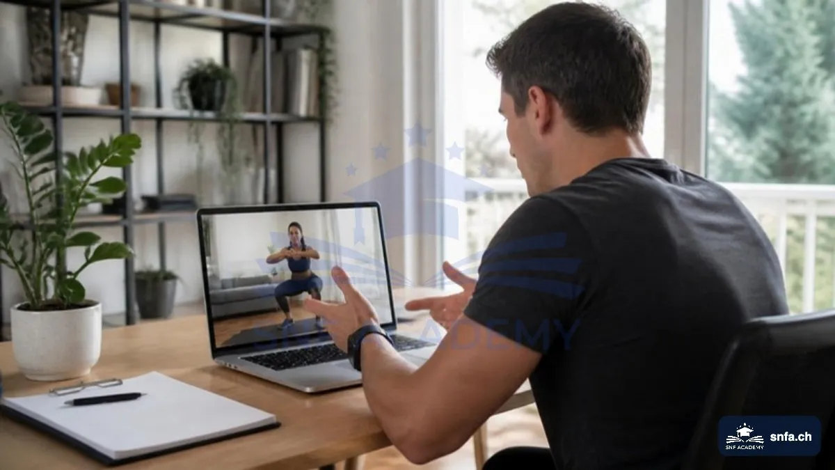 Personal Trainer Einsatzfeld Online-Coaching & Hybrid-Training
