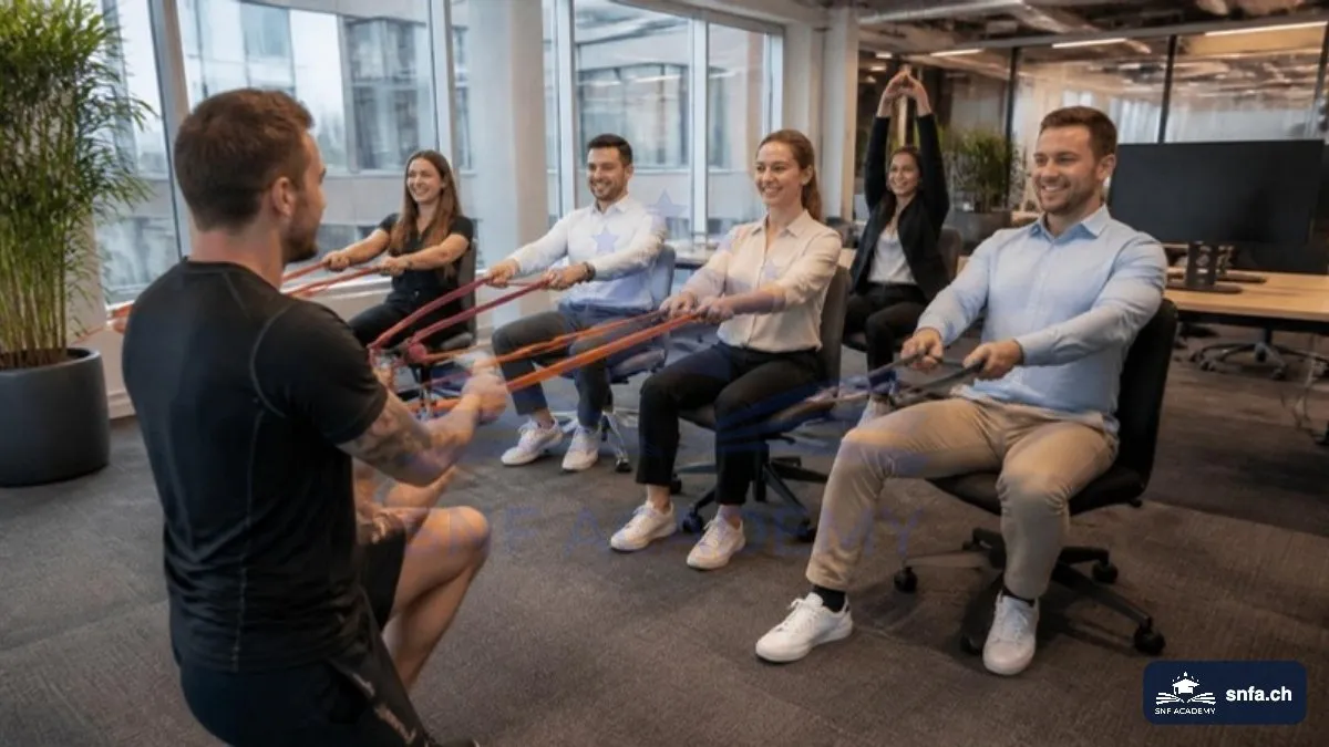 Personal Trainer Einsatzfeld Firmenfitness & betriebliche Gesundheitsförderung
