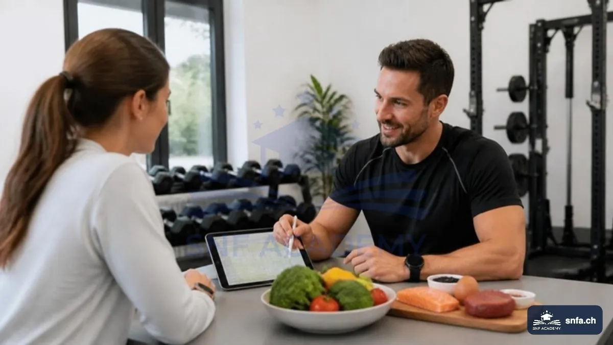 Personal Trainer Einsatzfeld Training & Ernährung kombiniert