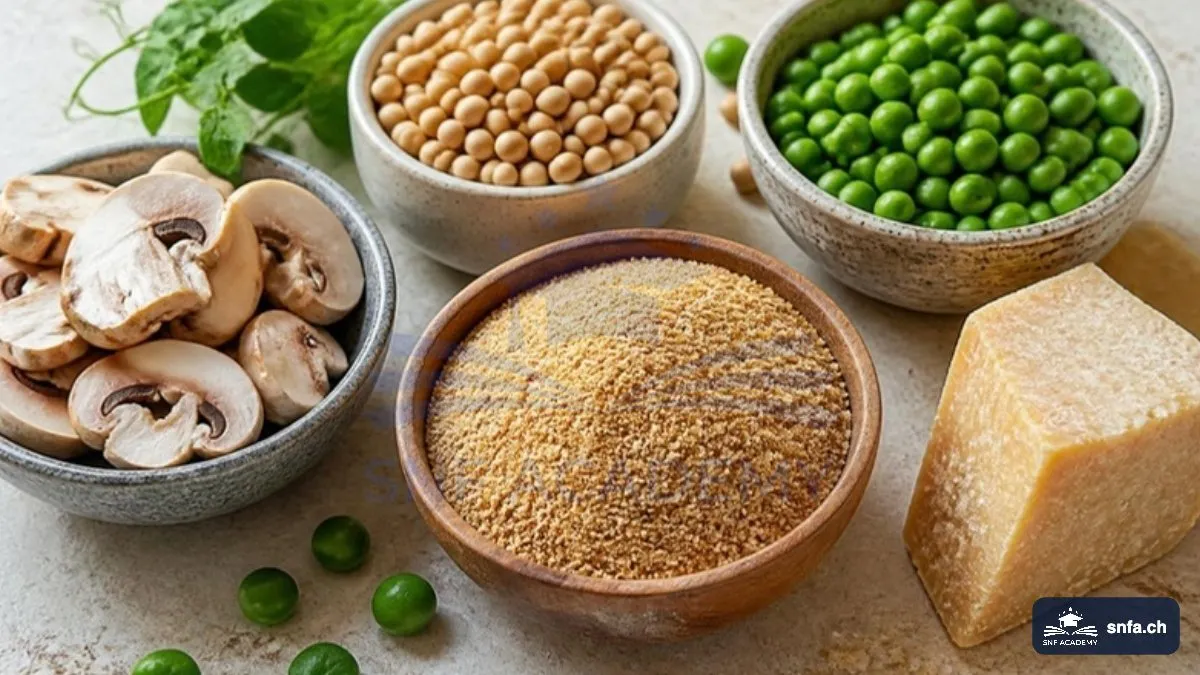 Spermidin Lebensmittel: Weizenkeime, Pilze, Sojabohnen, gereifter Käse und Erbsen – SNF Academy