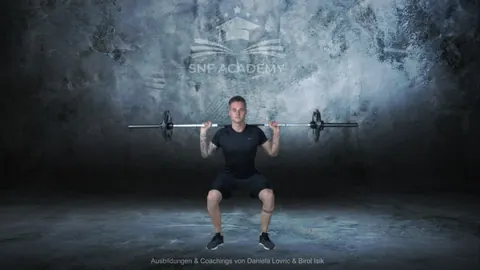 Kniebeugen: Übungsvideo der SNF Academy